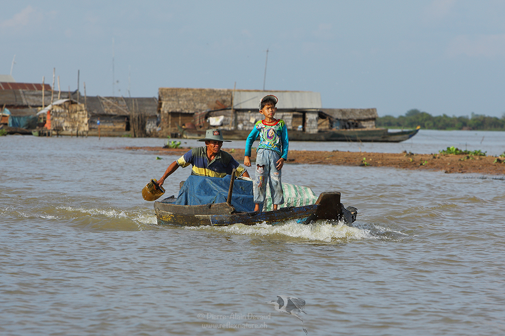 Village flottant de Chong Kneas - Tonlé Sap / Cambodge