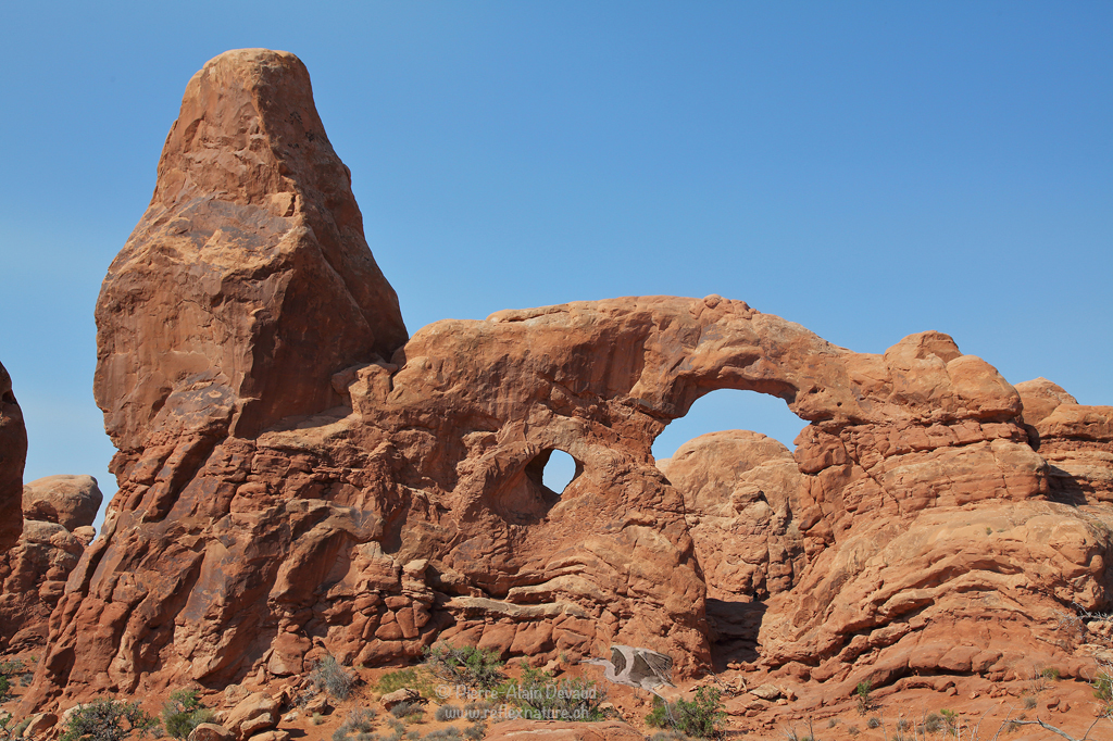 Turret Arch / Arches National Park - Utah - USA