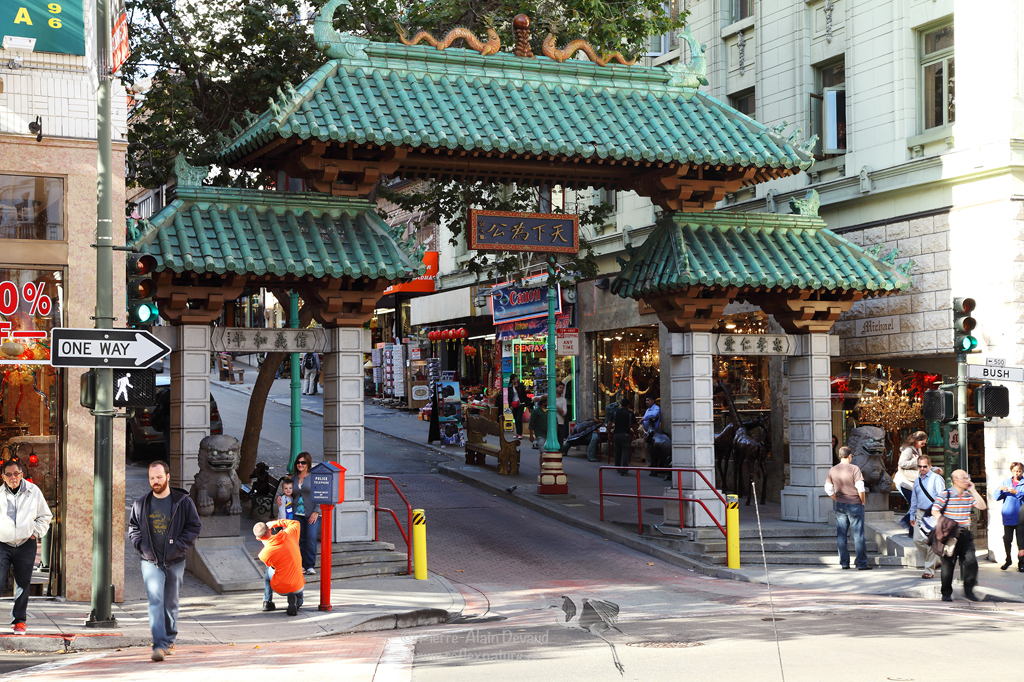 Dragon Gate Chinatown / San Francisco - Californie - USA