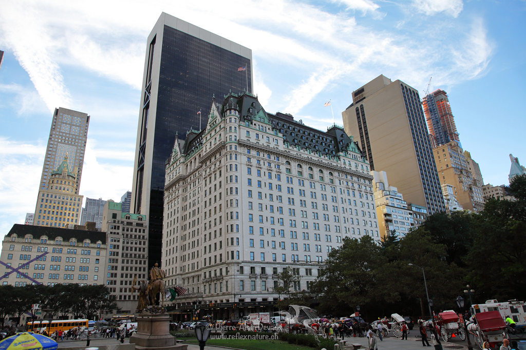 Plaza Hotel - Central Park - New-York - USA