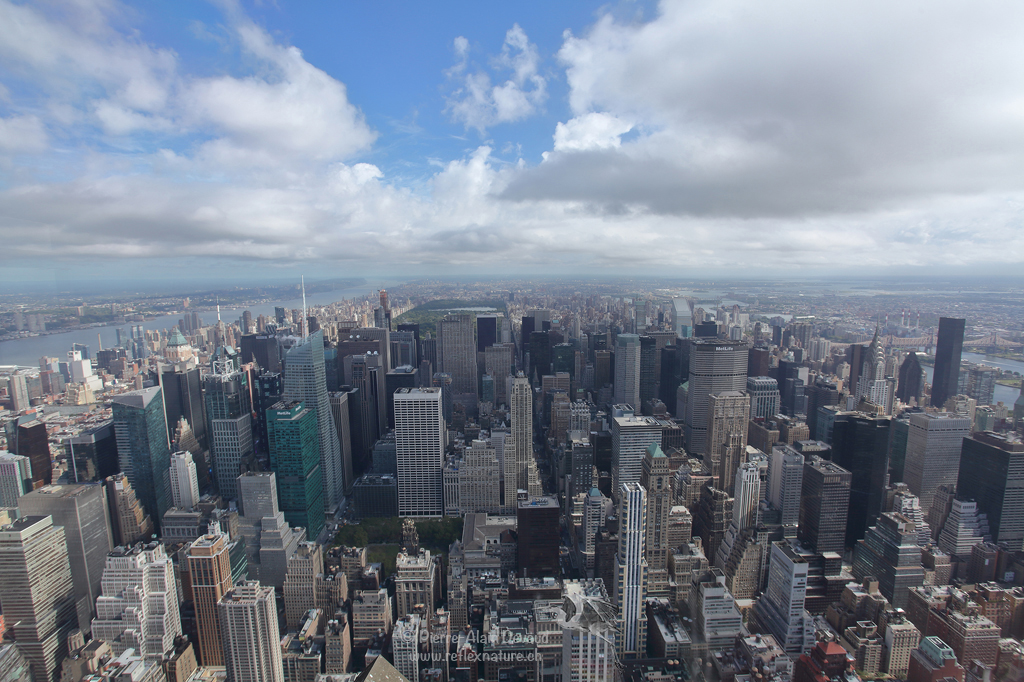 Panorama depuis l'Empire State Building - New-York - USA
